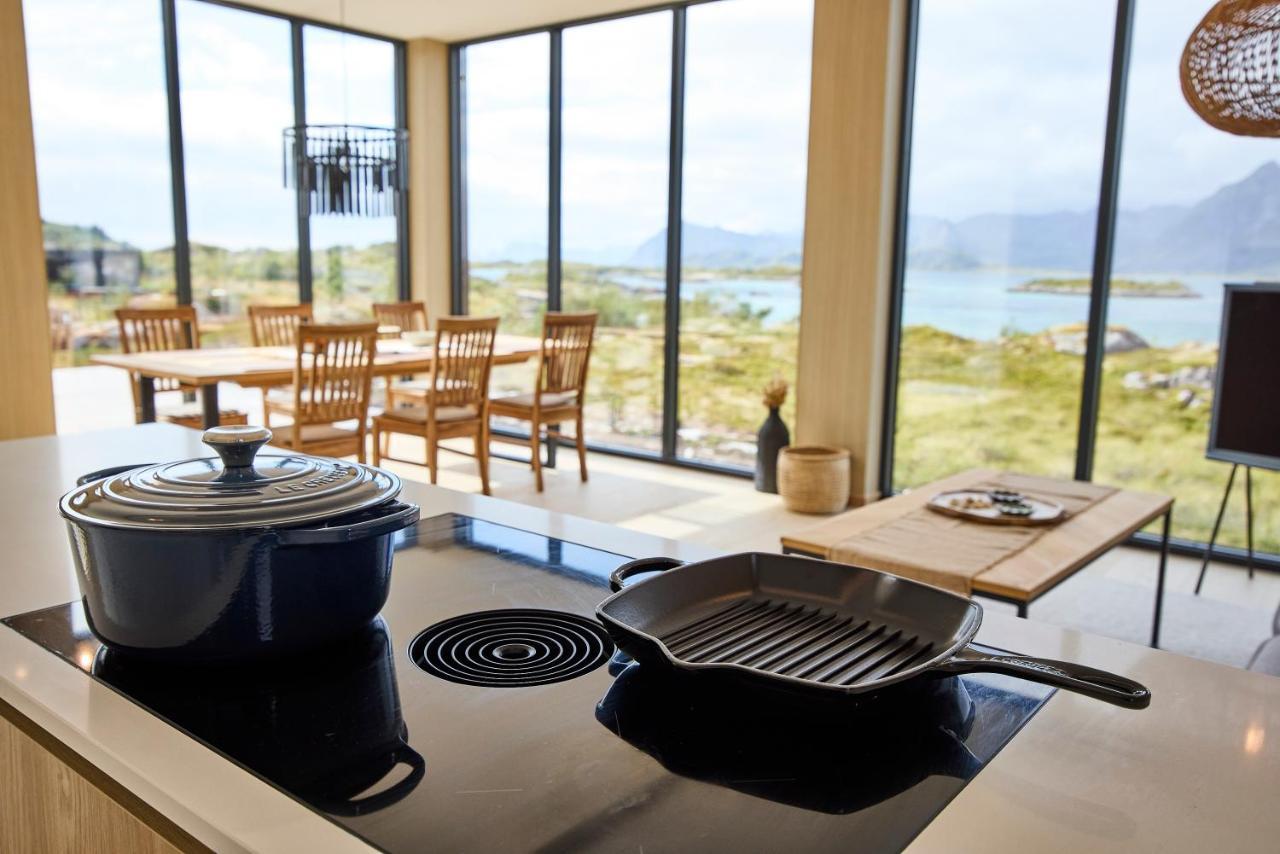 New! Lofoten Luxury Home Near Henningsvaer Lyngværet Exterior foto